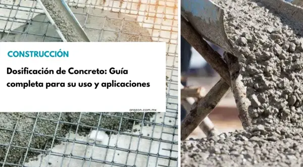 Proporcion hormigon fresco vertiéndose sobre una malla de refuerzo en una obra de construcción.